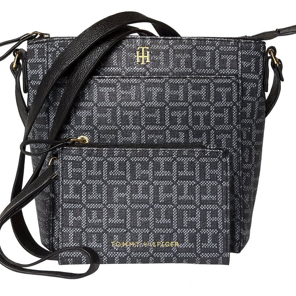 ✨ Tommy Hilfiger Mini Crossbody + Coin Pouch Set